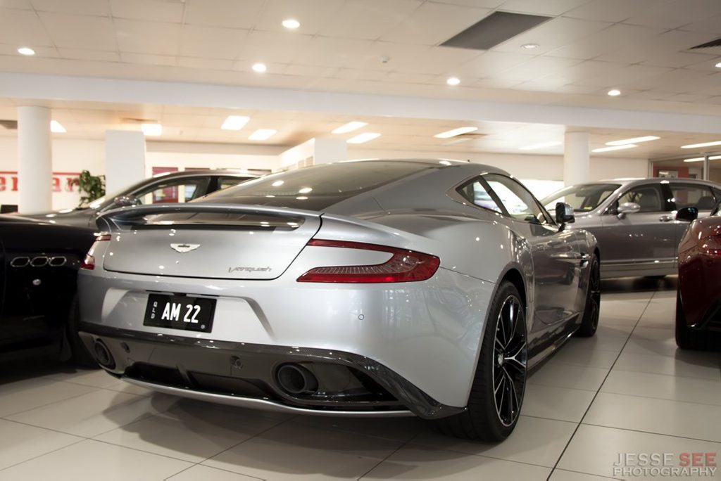 The 2013 Aston Martin Vanquish Centenary Edition. The 2013 Aston Martin Vanquish Centenary Edition.